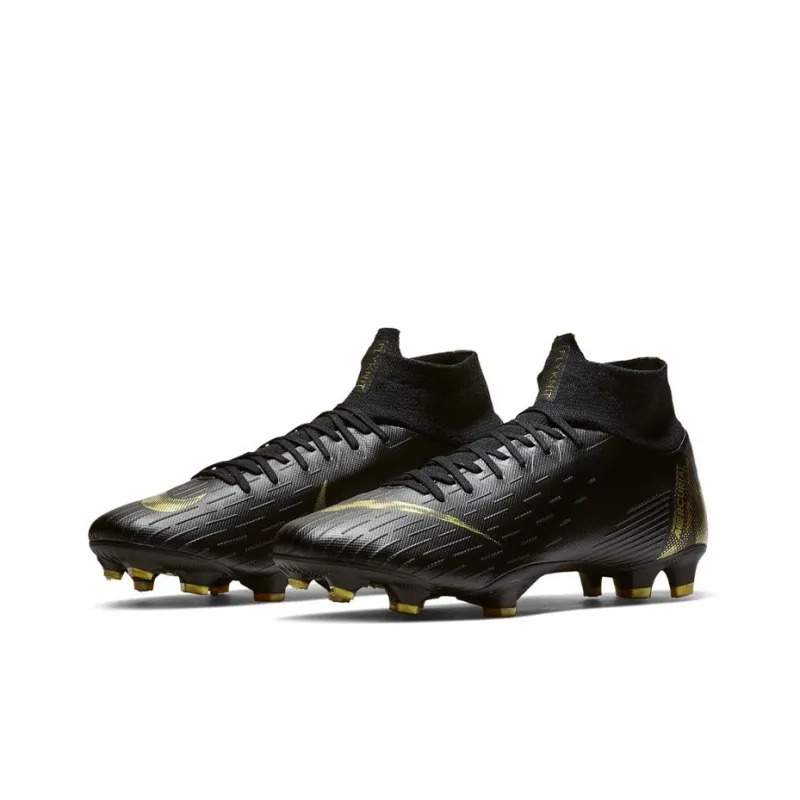 Nike SuperFly 6 Pro Fg Black Metallic Gold-2