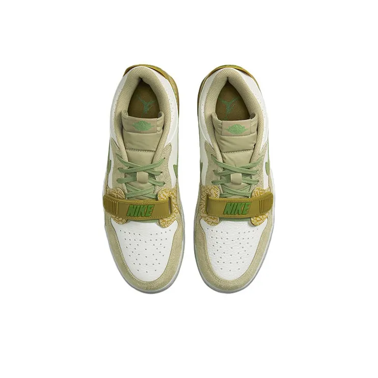 Jordan Legacy 312 Low Golden Moss Alligator-3