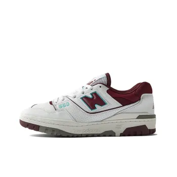 New Balance 550 Burgundy Cyan