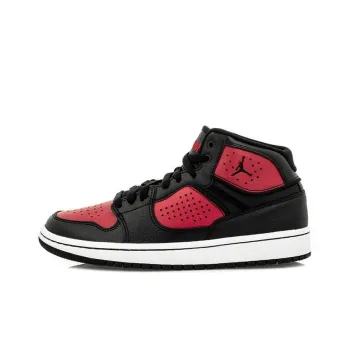 JORDAN Access Black Gym Red White GS