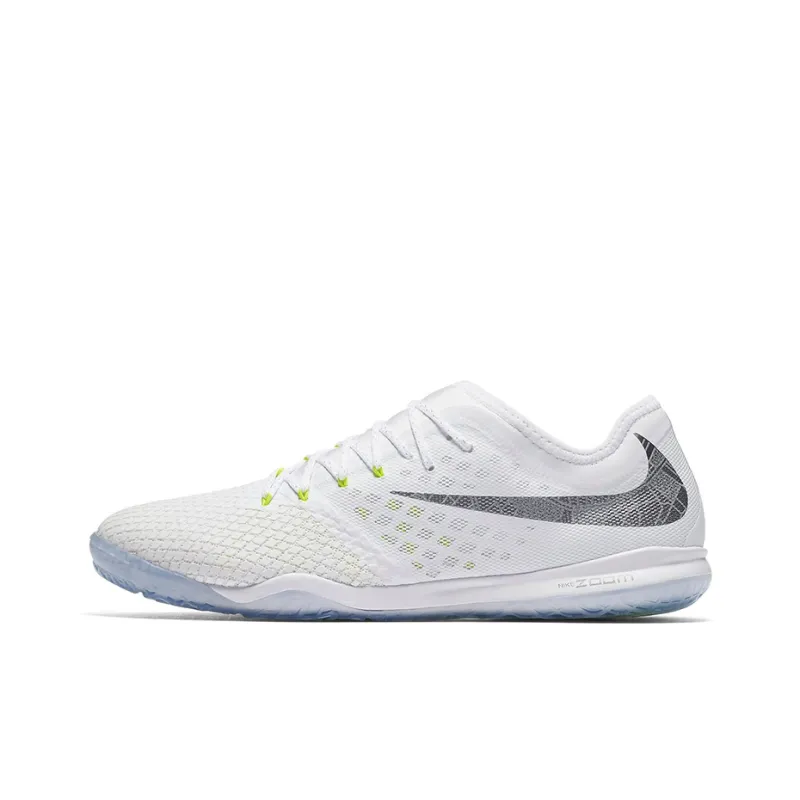 Nike Zoom HypervenomX 3 Pro IC Soccer Shoes Men Low-Top White-0