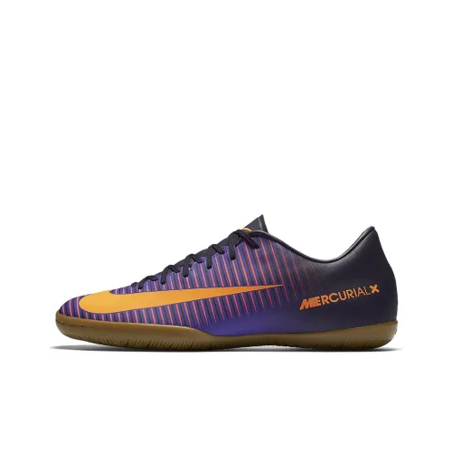 Nike Mercurial Victory Soccer Shoes Men Low-Top Purple/Brown