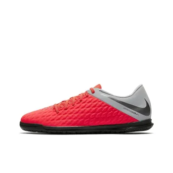 Nike IC/IN Cushioned Anti-Slip And Wear-Resistant Lightweight Soccer Shoes Men's Red Gray