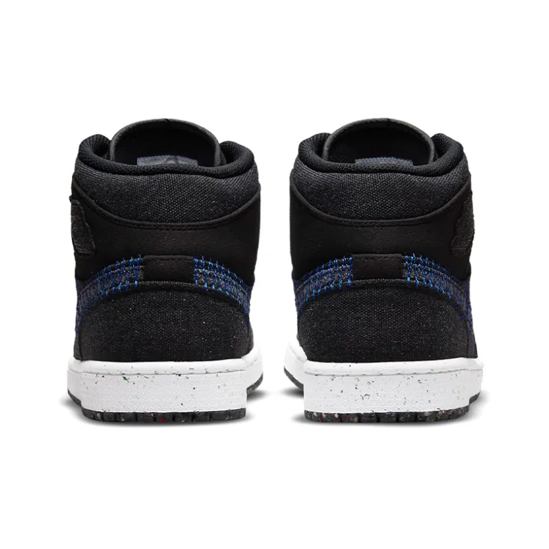 Jordan 1 Mid Crater Black-4