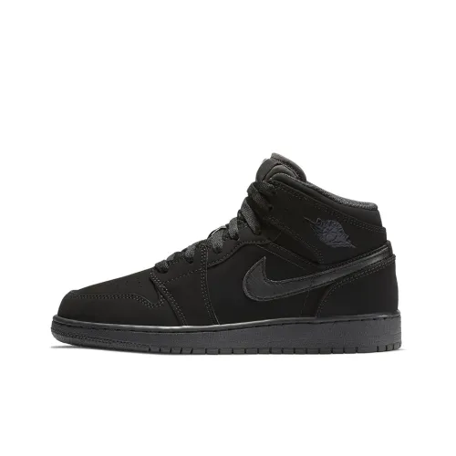 Jordan 1 Mid BG Black