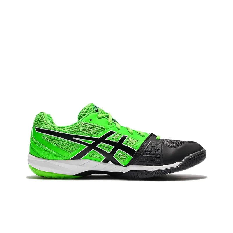 Asics Gel-Blade 5 Badminton Shoes Men Low-Top Black/Green-1
