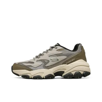 Skechers Sparta Max Running Shoes Men Low Top Olive