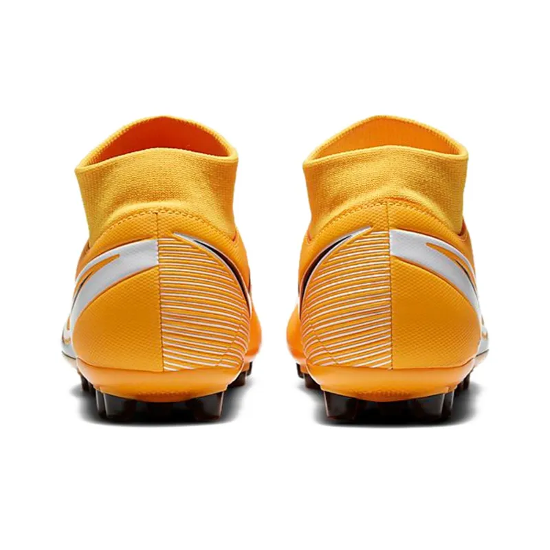 Nike Mercurial Superfly 7 Academy Ag Artificial Grass 'Black Yellow'-4