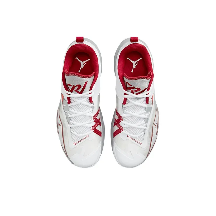 Air Jordan Westbrook One Take 3 'White Gym Red'-2