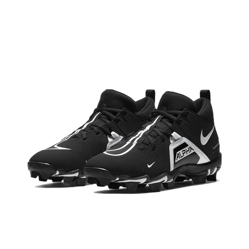 Nike Alpha Menace 3 Shark Black White Wide-2