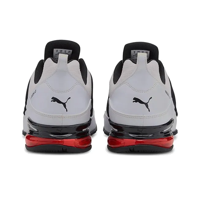 PUMA Cell Regulate Mesh Low top Running Shoes Black/Grey/Red-3