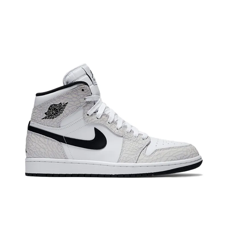 JORDAN 1 Retro White Elephant Print-1