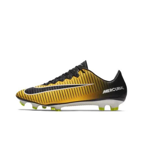 Nike Mercurial Vapor 11 Soccer Shoes Men Low-Top Black/Yellow