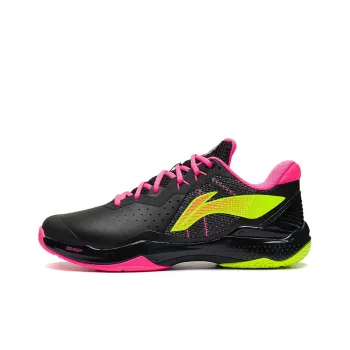 LINING Thunder Badminton Shoes Unisex Low Top Black