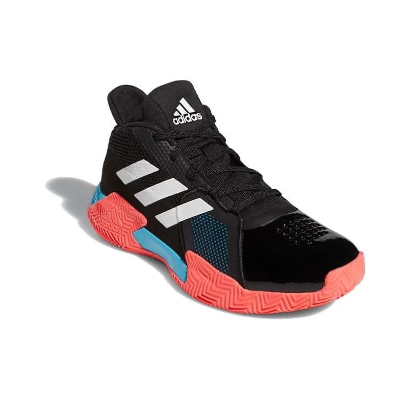 Adidas Court Vision 2.0 'Black Blue Pink'-2
