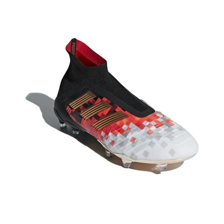 Adidas Predator 18+ Fg 'White Black Red'-2