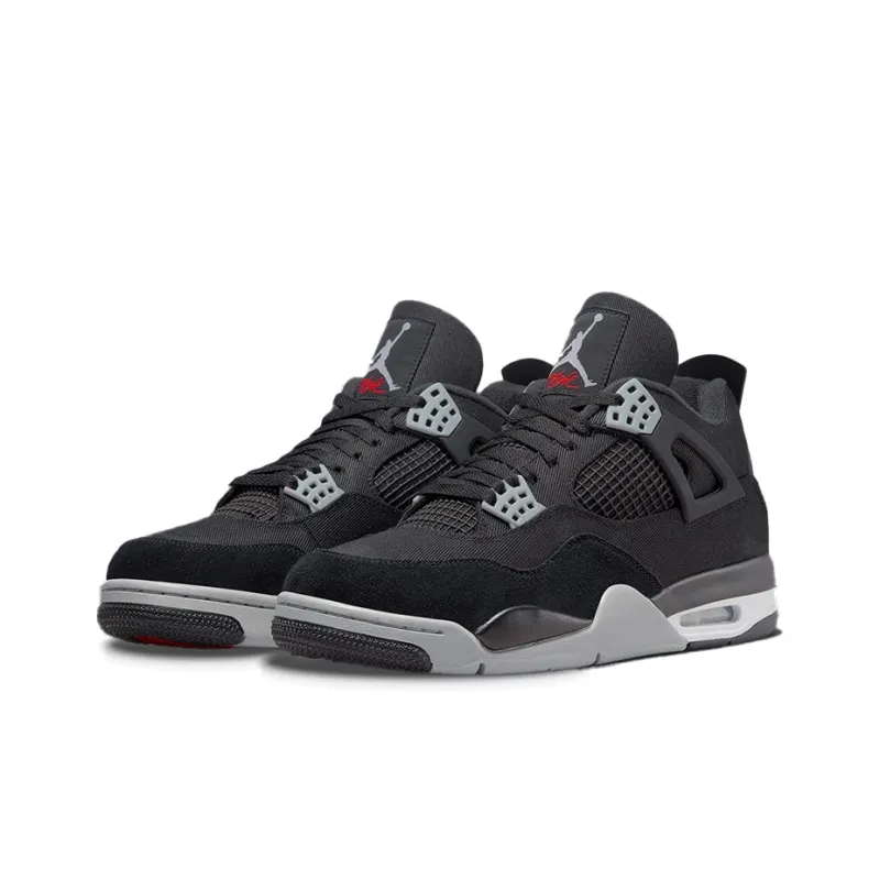 JORDAN 4 Retro Se Black Canvas-2