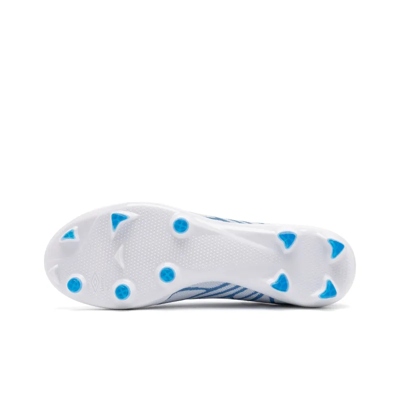 Umbro VELOCITA ALCHEMIST FG Rubber Long Studs Anti-Slip Wear-Resistant Soccer Shoes Men's White-4