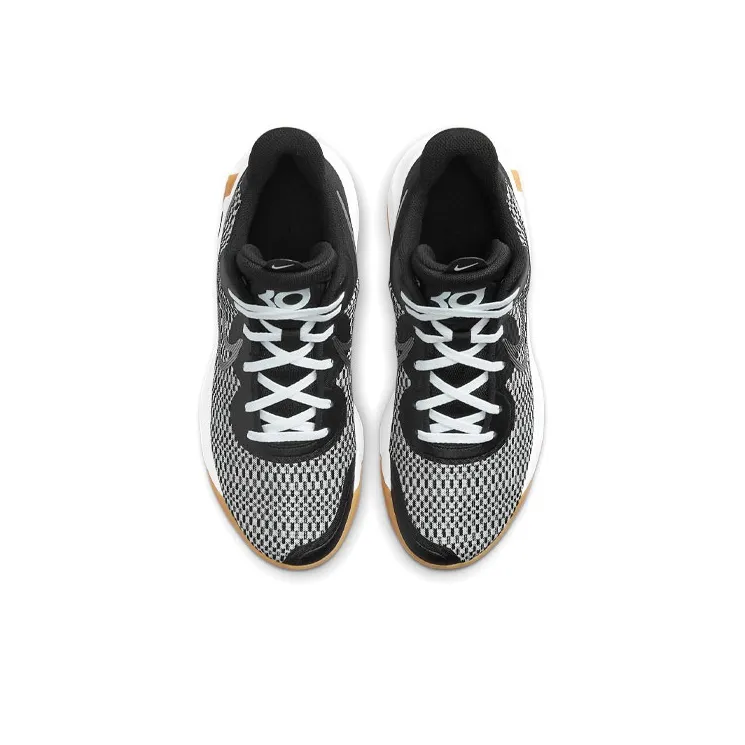 Nike Kd Trey 5 Ix Black Metallic Cool Grey-3