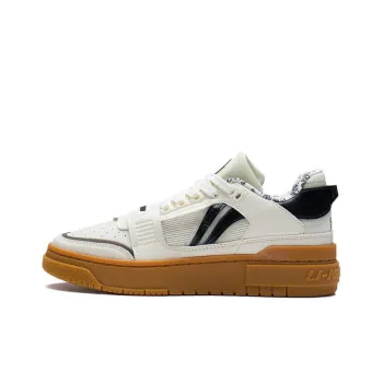 LiNing Rookie Low Top Vintage Basketball Shoes Men's Light Antique Yellow