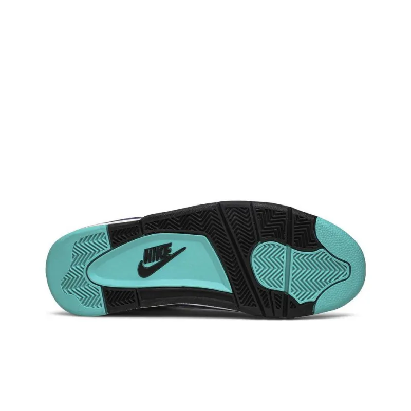 Nike Air Flight 89 'Grape' Cushioned Slip Resistant Mid Top Vintage Basketball Shoes Men's White Blue-3