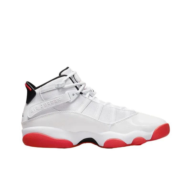 Jordan 6 Rings White University Red Black-1