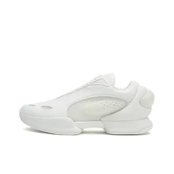 EQLZ EQUALIZER One Anti Slip Wear Resistant Low Top Vintage Basketball Shoes Unisex Egg White