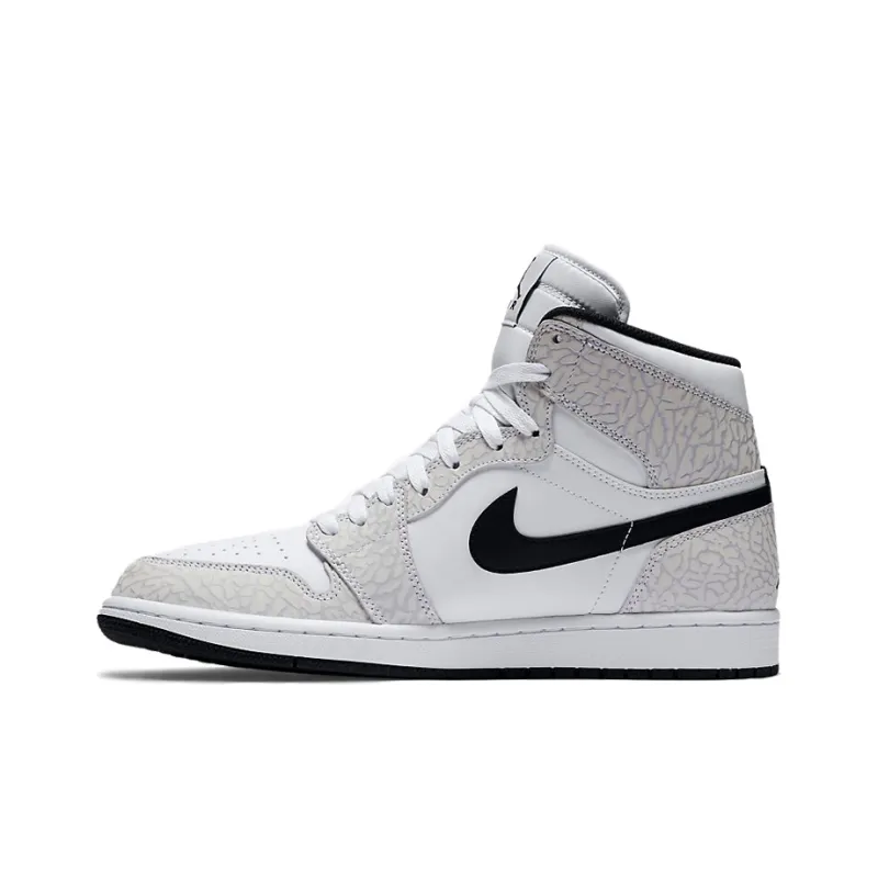JORDAN 1 Retro White Elephant Print-0