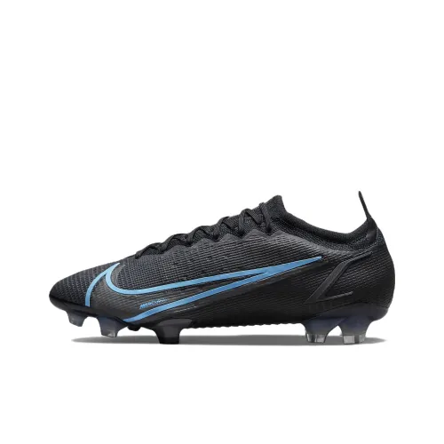 Nike Vapor 14 Elite FG Flyknit Black Iron Grey Blue