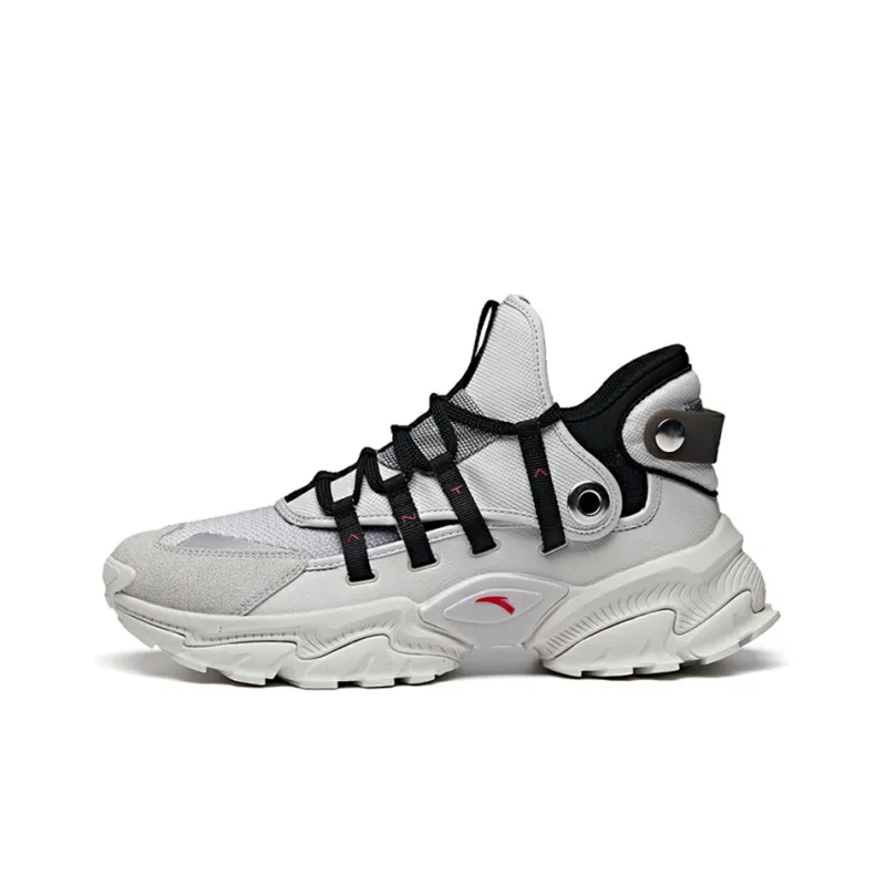 Anta Cushioning Anti-Slip And Wear-Resistant Mid-Top Training Shoes Men's-0