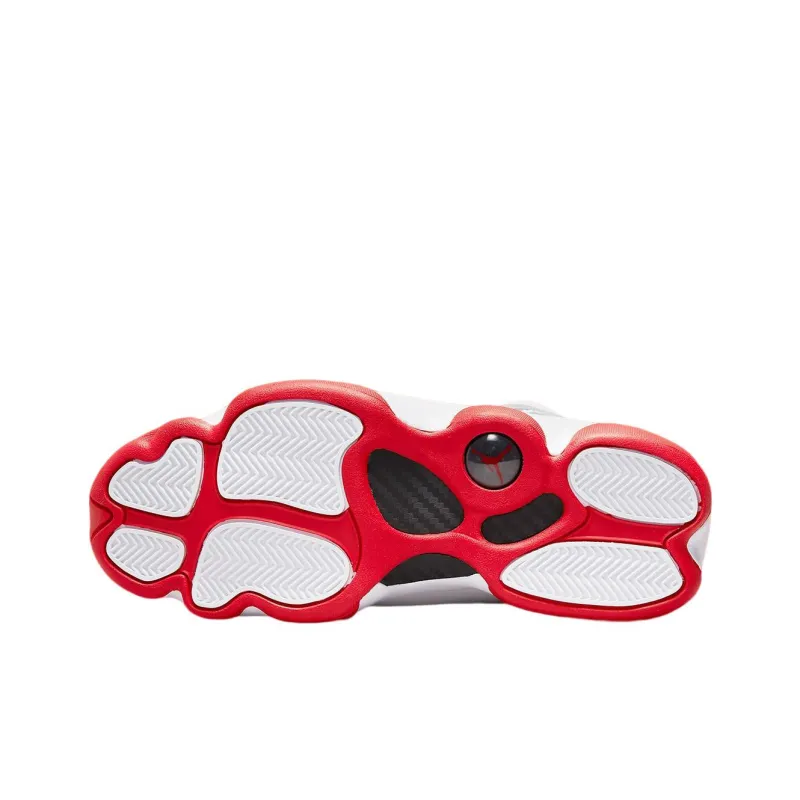 Jordan 6 Rings White University Red Black-4