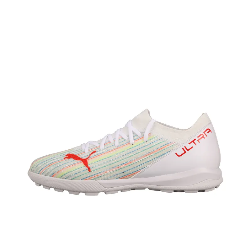 PUMA Ultra 3.2 Tt Soccer Cleats White/Orange-0