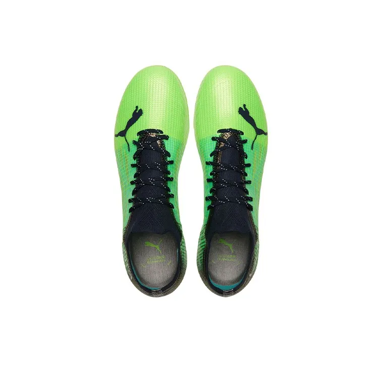 PUMA Ultra 1.3 Mg Soccer Shoes Green/Black-3