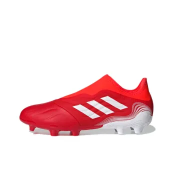Adidas Copa Sense.3 FG Rubber Long Studs Natural Ground Slip-Resistant Soccer Shoes Men's Red White