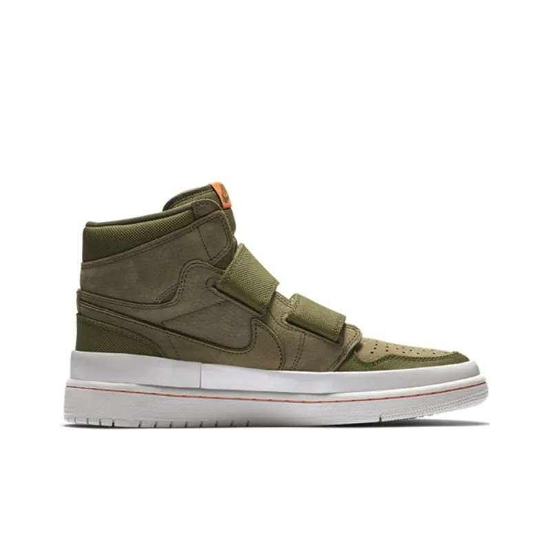 Jordan 1 Retro High Double Strap Olive Canvas-1