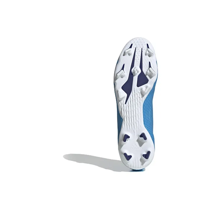 Adidas X Speedflow Anti-Slip Wear-Resistant Lightweight Coverage Soccer Shoes Unisex Blue Pink-5