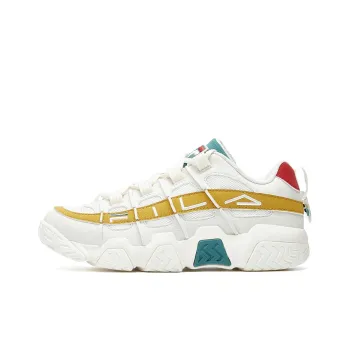 FILA Barricade Vntg Gs White/Yellow/Green Women's