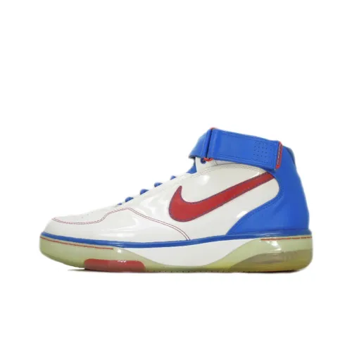 Nike Air Force 25 League Pack C2C Vintage Basketball Shoes Men Mid-Top White/Blue/Red