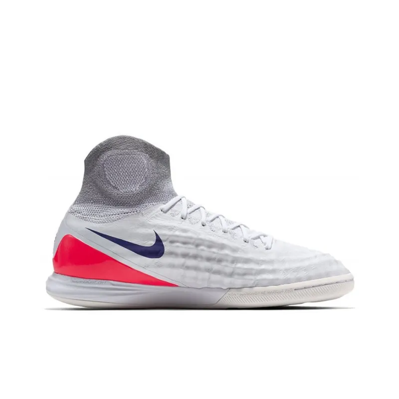 Nike IC/IN Cushioning Anti-Slip And Wear-Resistant Soccer Shoes Men's White-1