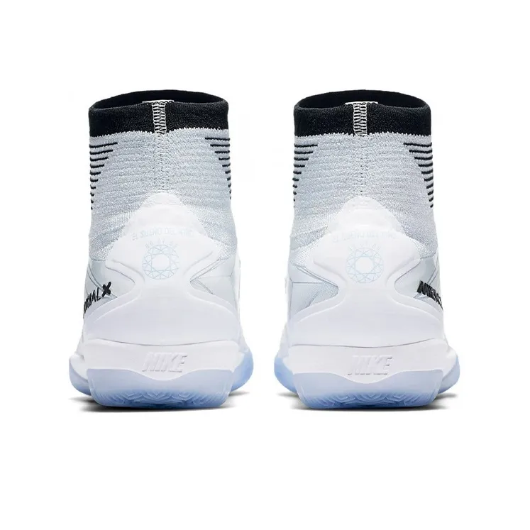 Nike Mercurialx Proximo 2 Soccer Shoes Men High-Top White/Black-4