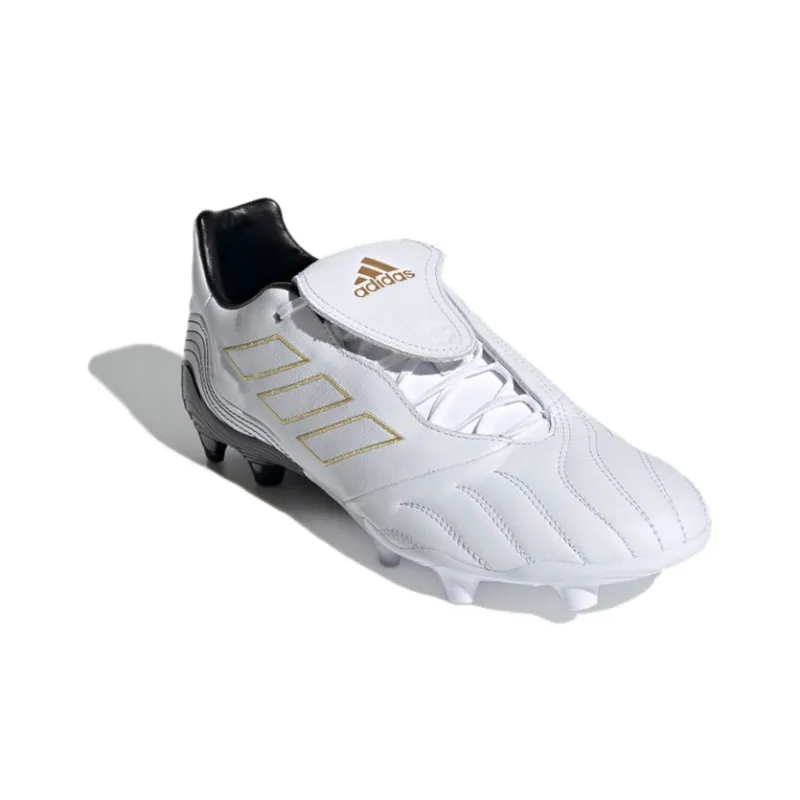 Adidas Copa Kapitan.2 FG Rubber Long Studs Slip-Resistant Soccer Shoes Unisex White Black-2