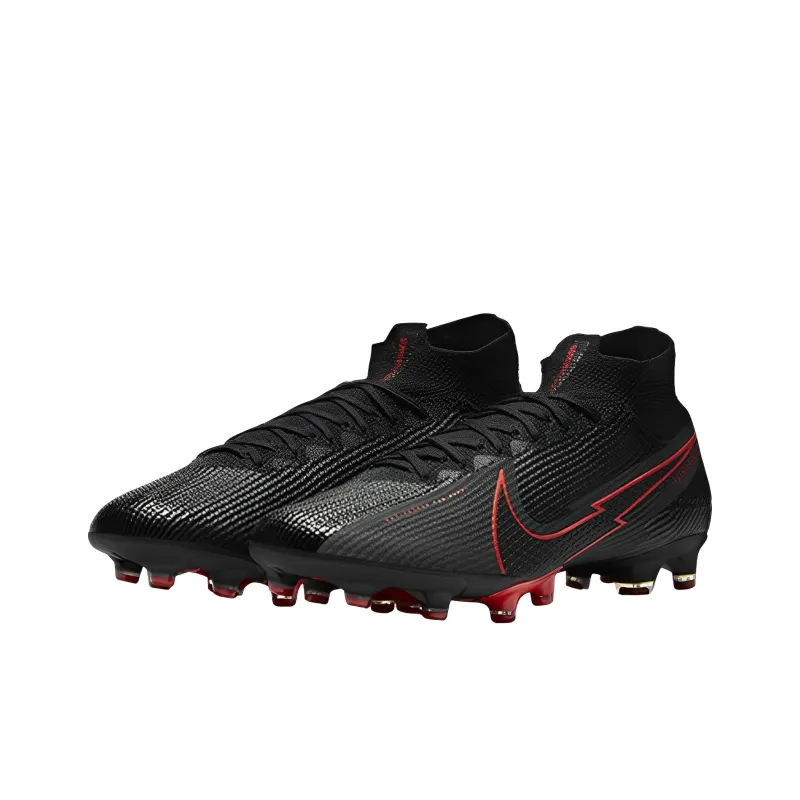 Nike Mercurial Superfly 7 Elite AG Pro 'Black Chile Red'-2