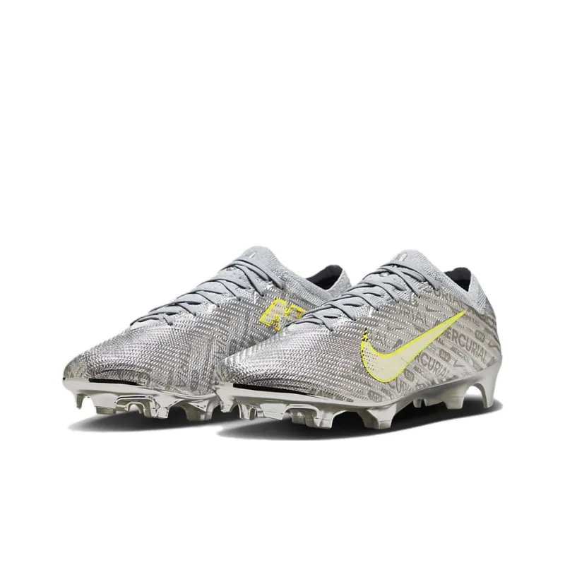 Nike Zoom Mercurial Vapor 15 Elite Xxv Se Fg Metallic Silver-2