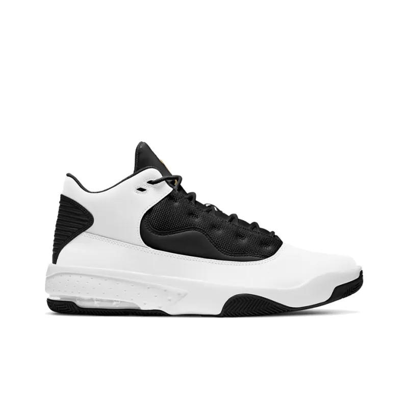 Jordan Max Aura 2 White Black Gold-1