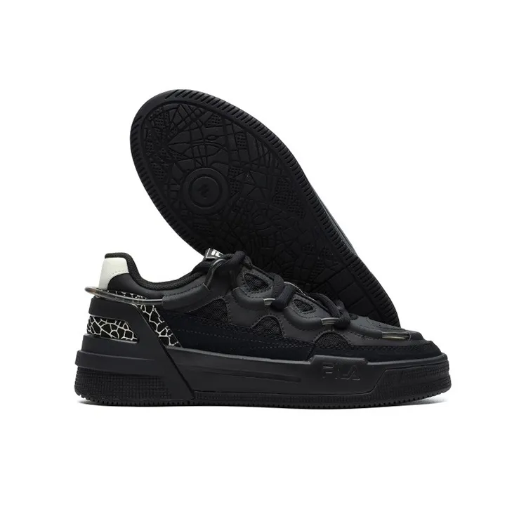 FILA Salto Low Top Black Women's-4