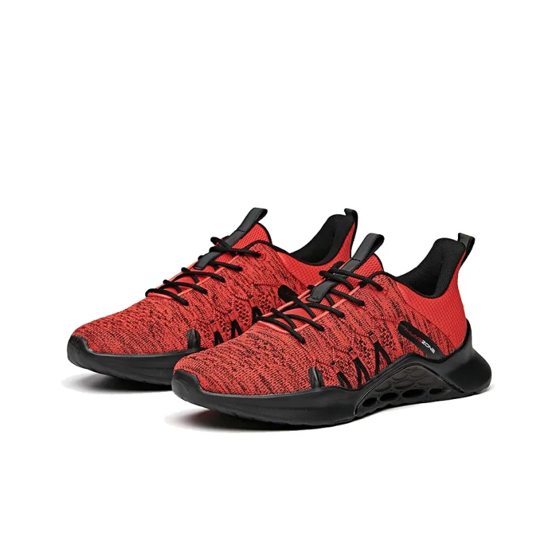 ANTA Variety Training Collection Training Shoes Men Low Top Fluorescent Laser Red/Black-1