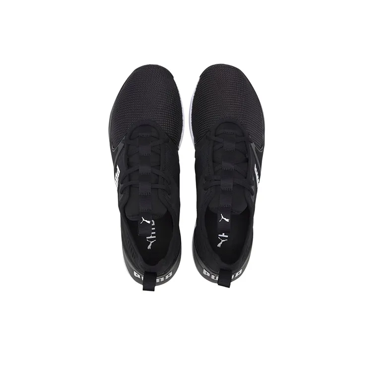 PUMA Jaab Xt Pwr Cushioning Wear-Resistant Low-Top Training Shoes Men's Black White-2