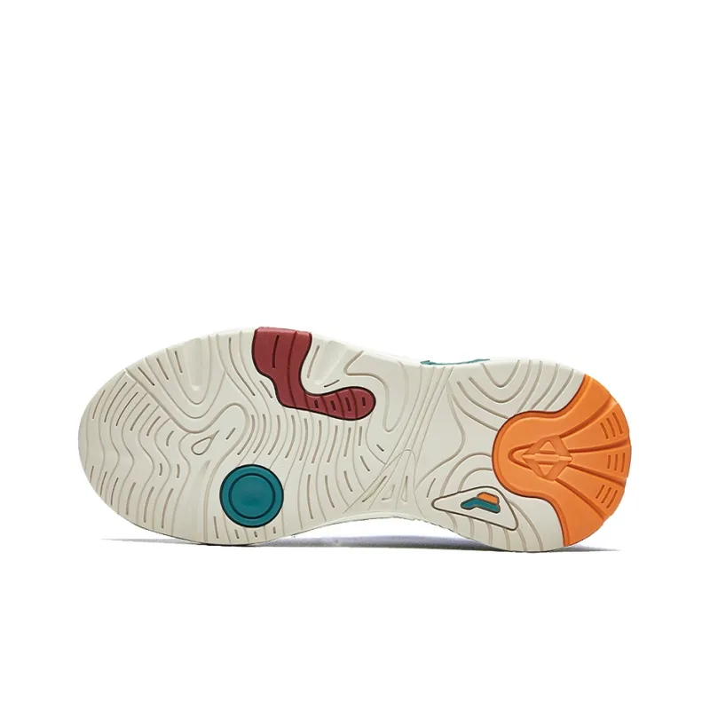 FILA Swarm Low Swirl Sneakers Red/white/green Women's-4