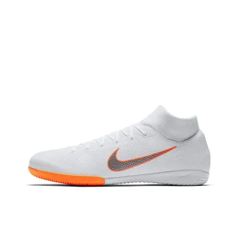 Nike SuperflyX 6 Soccer Shoes Men Mid-Top White/Orange