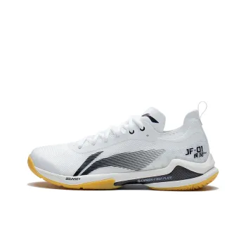 LINING Sprint Pro Badminton Shoes Unisex Low Top Standard White/Black